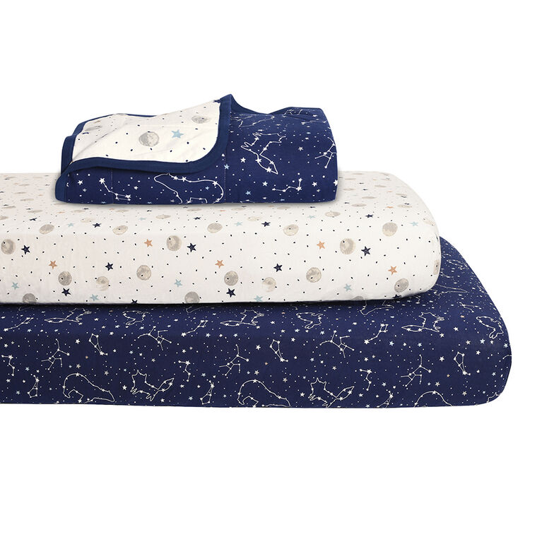 Drap housse pour enfant Nuit étoilée