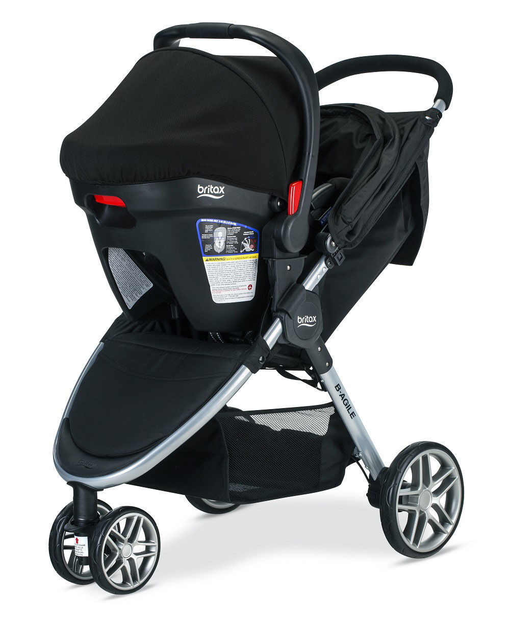 britax b agile car seat and stroller