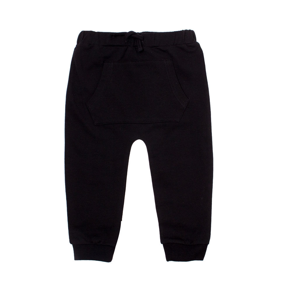 baby boy black jogger pants