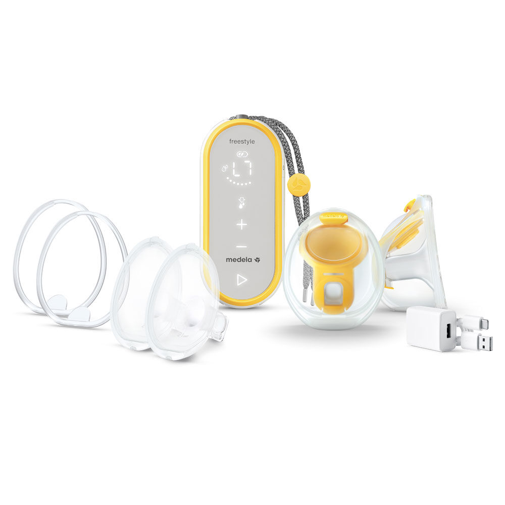 Medela Freestyle Hands-Free Breast Pump - Wearable, Portable and Discreet  Double Electric Breast Pump with App Connectivity