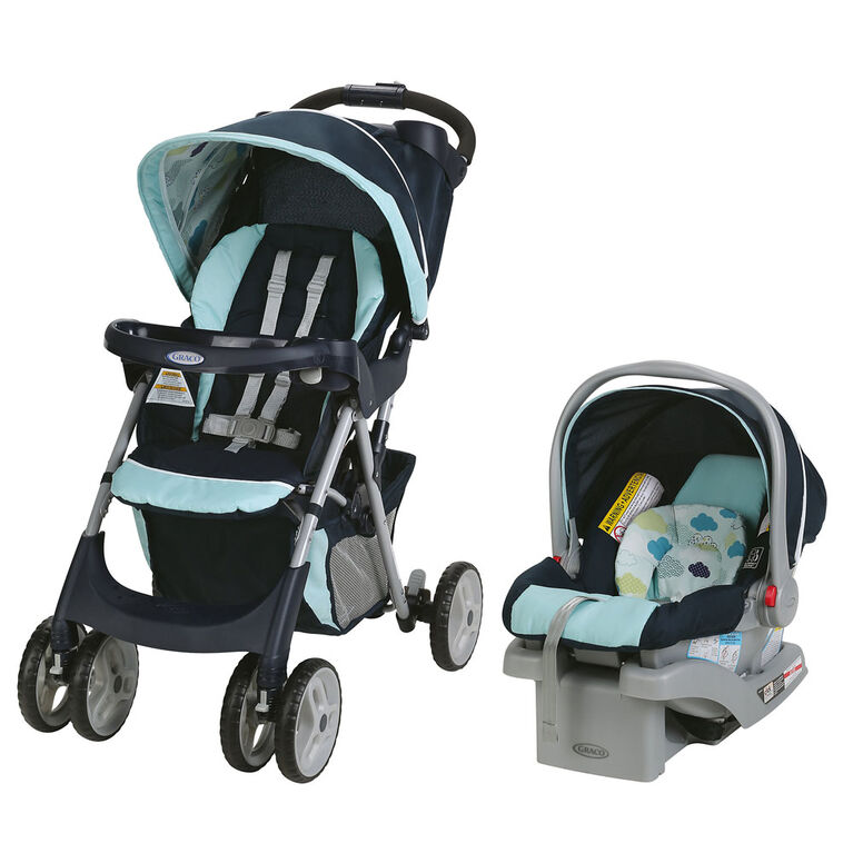 Graco Comfy Cruiser Click Connect Travel System Stratus