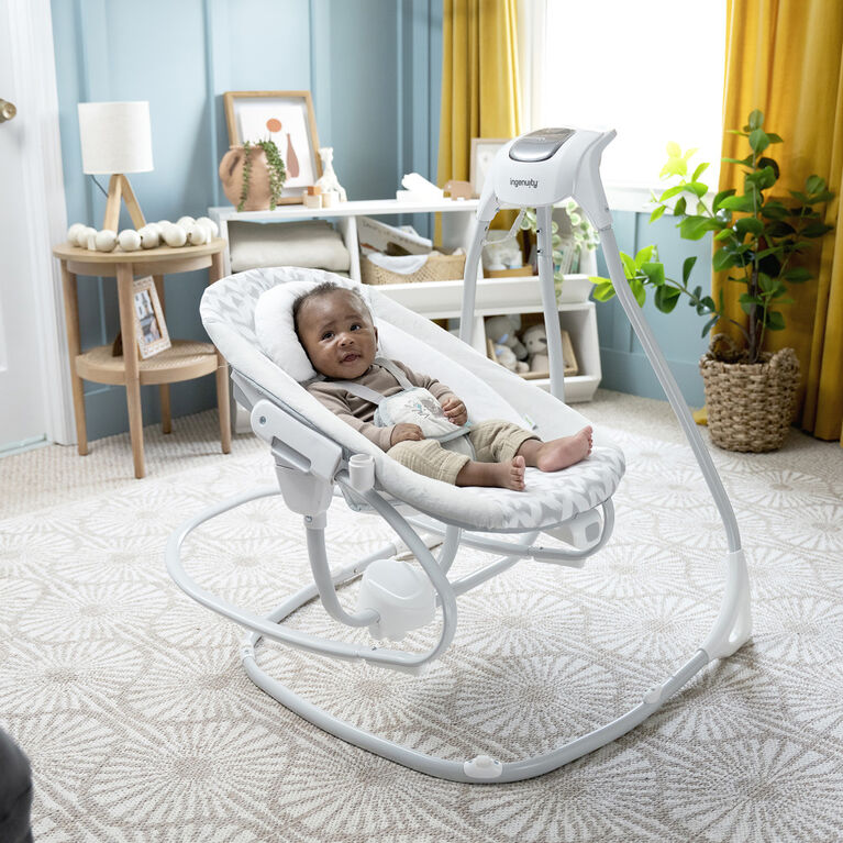 Ingenuity SimpleComfort Balançoire électrique apaisante pour bébé