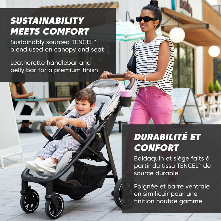 Poussette légère Baby Jogger City Mini Air, ivoire glacé