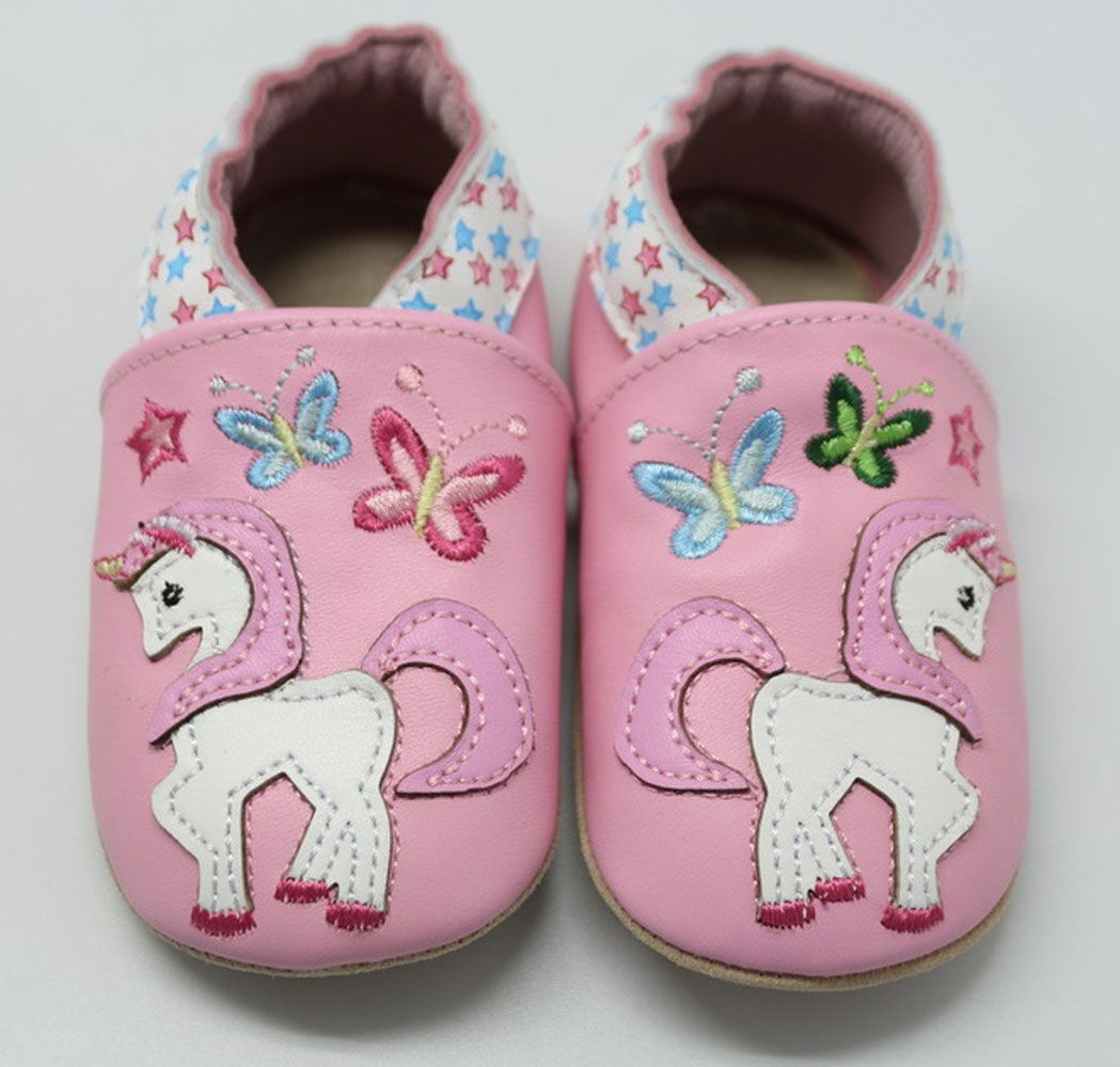 soft leather slippers for toddlers