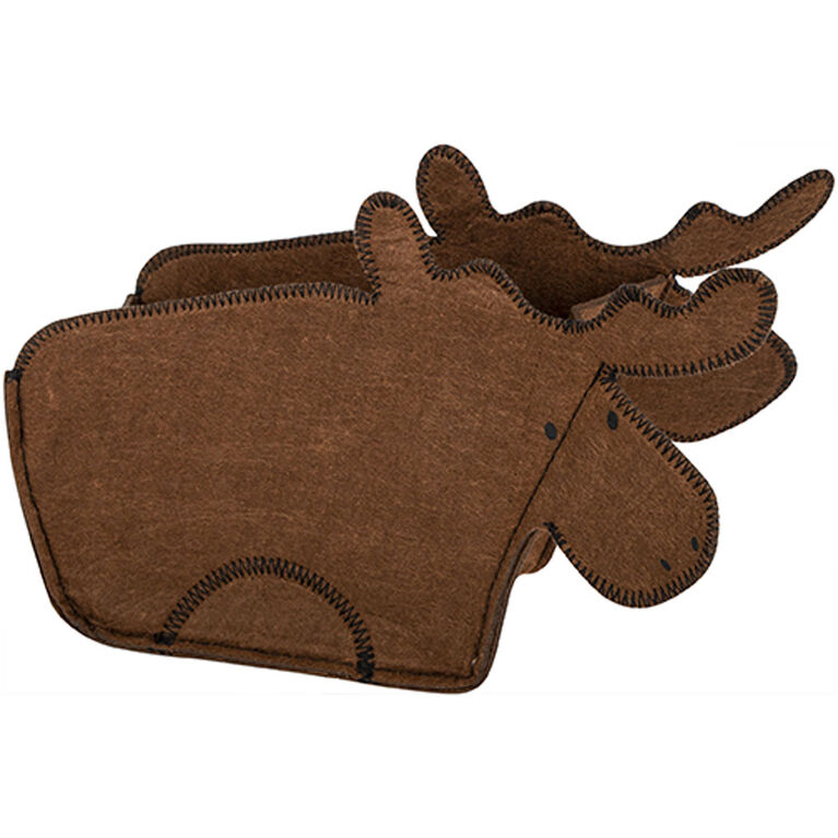 Welcome Baby Moose 5 PC Shaped Gift Set