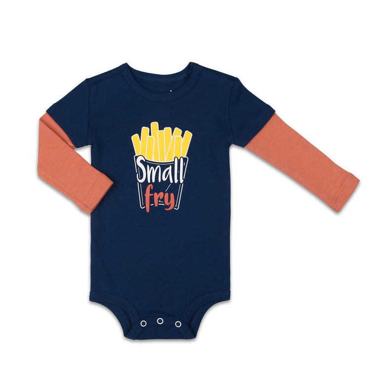 Combinaison Contrastee The Peanutshell Small Fry Interchangeable Layette Pour Bebe Garcon 9 12 Mois Babies R Us Canada