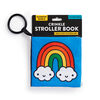 Rainbow World Crinkle Fabric Stroller Book - Édition anglaise