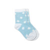 Chloe + Ethan - Toddler Socks, White Polka Dots, 4T-5T
