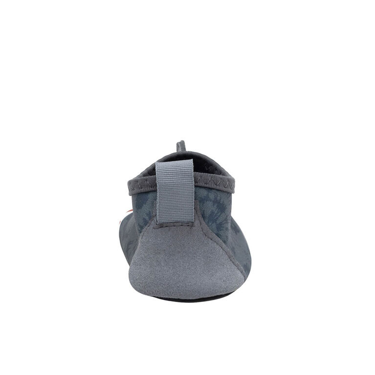 Robeez - Aqua Shoes - Shibori Shark - Grey - 2 (3-6M)