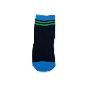 Chloe + Ethan - Baby Socks, Royal Blue Sport Stripe