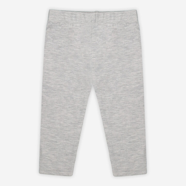 Rococo Pantalon Legging Gris 18/24M