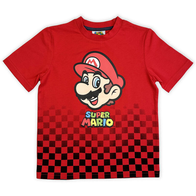 T-shirt à manches courtes Mario - Rouge 6