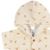 Gerber Childrenswear - Short Sleeve Hoodie Romper - Desert - 3-6M