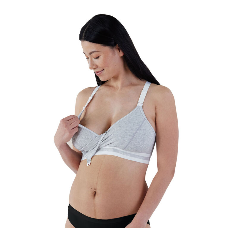 Bravado! Basics Women's Adjustable Maternity Bra, Nursing Bra and Sleep  Comfy Cotton Bra, Black, Medium at  Women's Clothing store