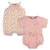 Gerber Childrenswear - 2-Pack Romper - Retro Floral - 0-3M
