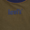 Levis Poster Logo Ringer & Denim Set - Denim Olive - Size 2T
