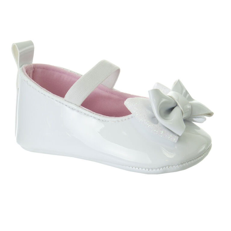 Laura Ashley Infant Shoes White Patent Size 3