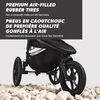 Poussette de jogging Baby Jogger Summit X3, noir minuit