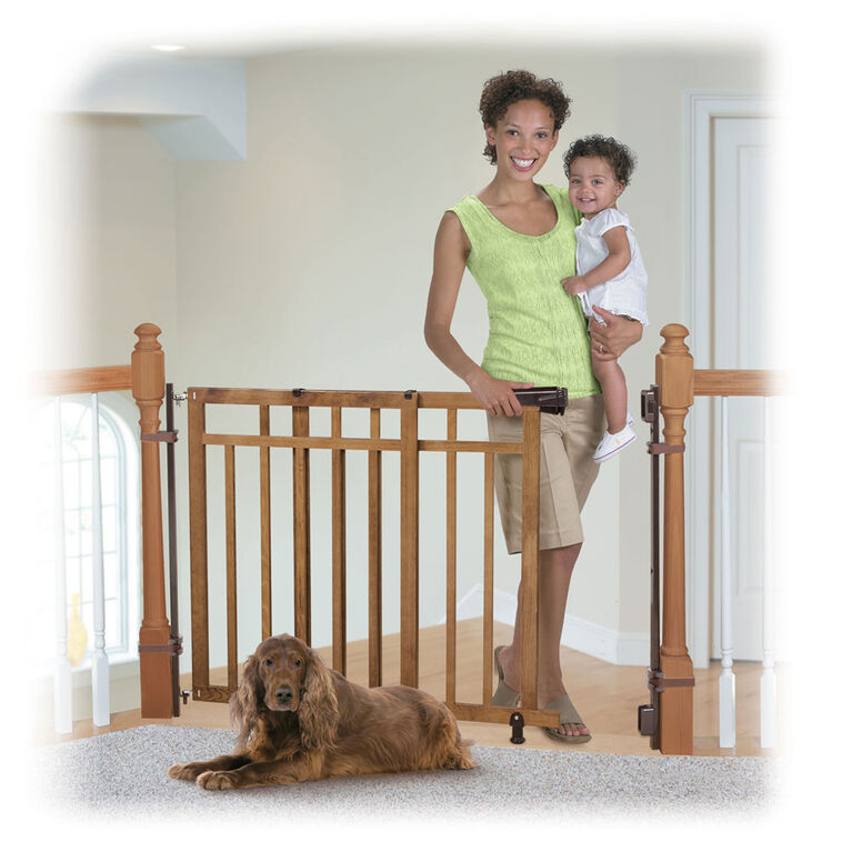 Summer Infant - Barrière d'escalier de luxe en bois Stylish & Secure.