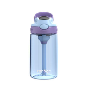 Bouteille d’eau antifuite et antidéversement pour enfants Contigo Aubrey avec paille, améthyste pervenche, 414 ml