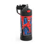 Bouteille isotherme en acier inoxydable FUNtainerMD avec paille, Spider-Man, 414ml