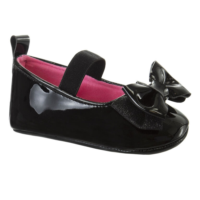 Laura Ashley Infant Shoes Black Patent Size 3