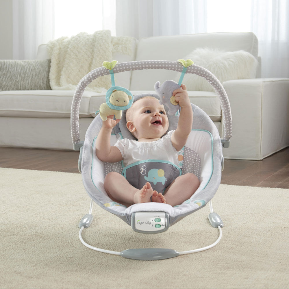 ingenuity automatic bouncer mother cradle