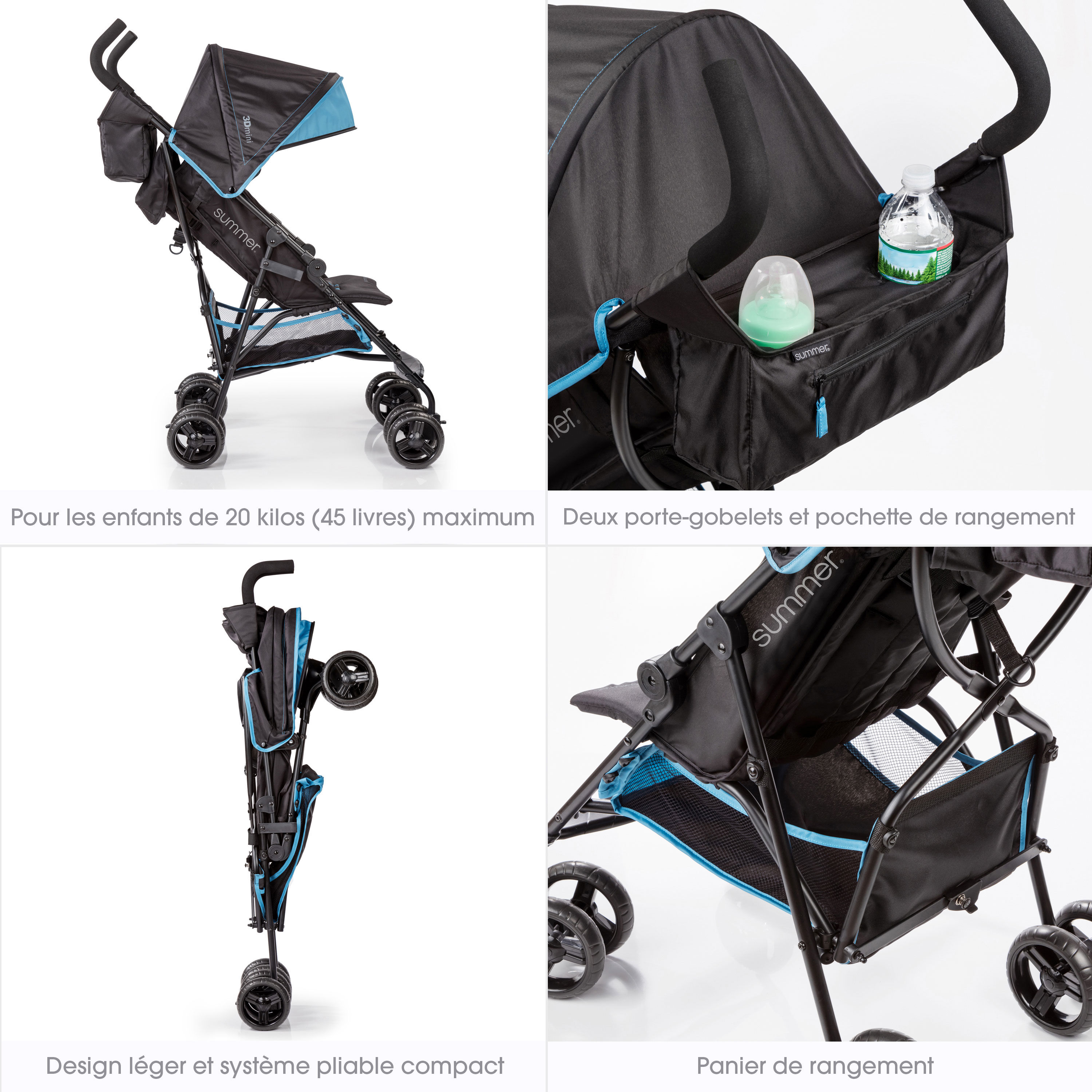 summer infant one convenience stroller