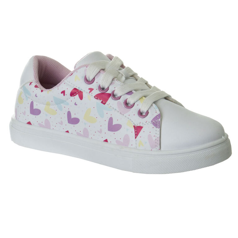 Baskets Blanc/Coeurs Taille 2