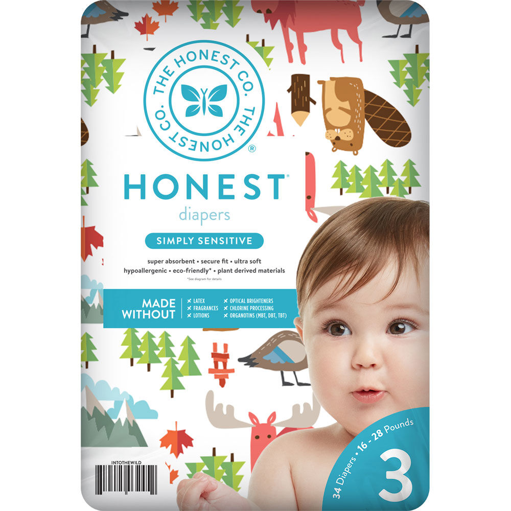 honest diapers size 3