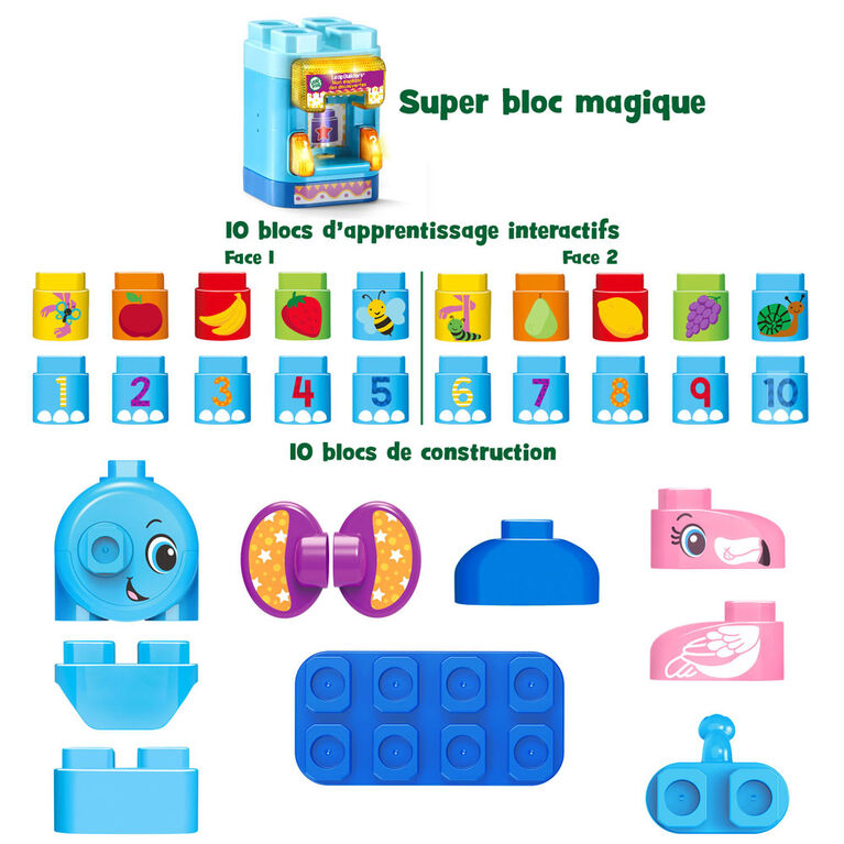 LeapFrog LeapBuilders Fruit Fun Elephant - French Edition