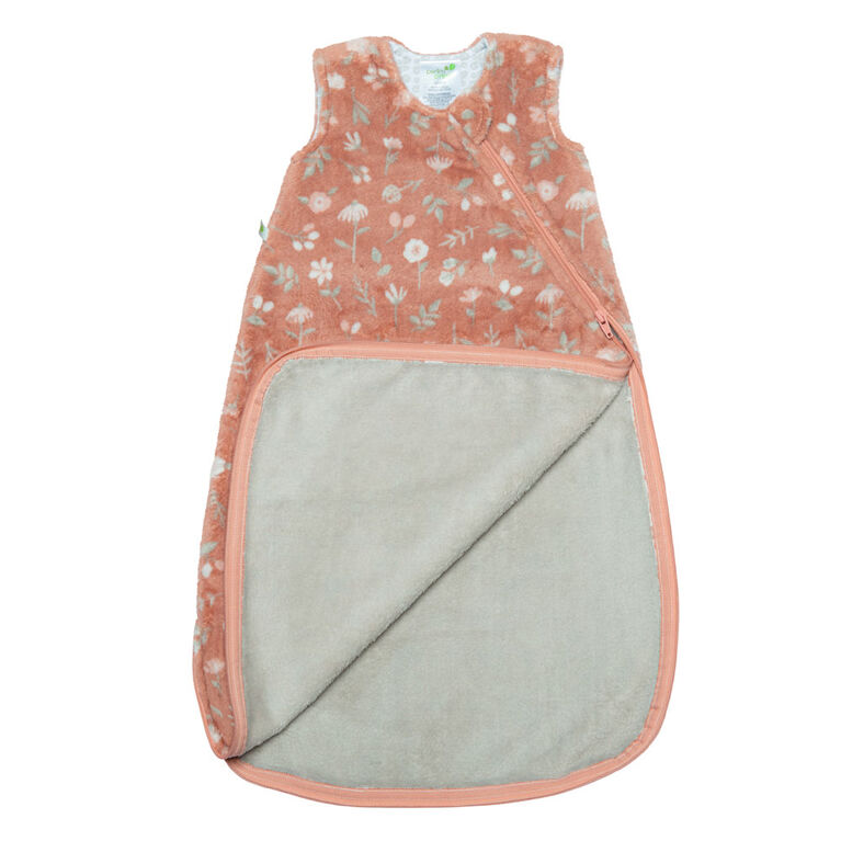 Perlimpinpin-Girl-Plush sleep bag 1.5 Togs-Flowers-0-6m