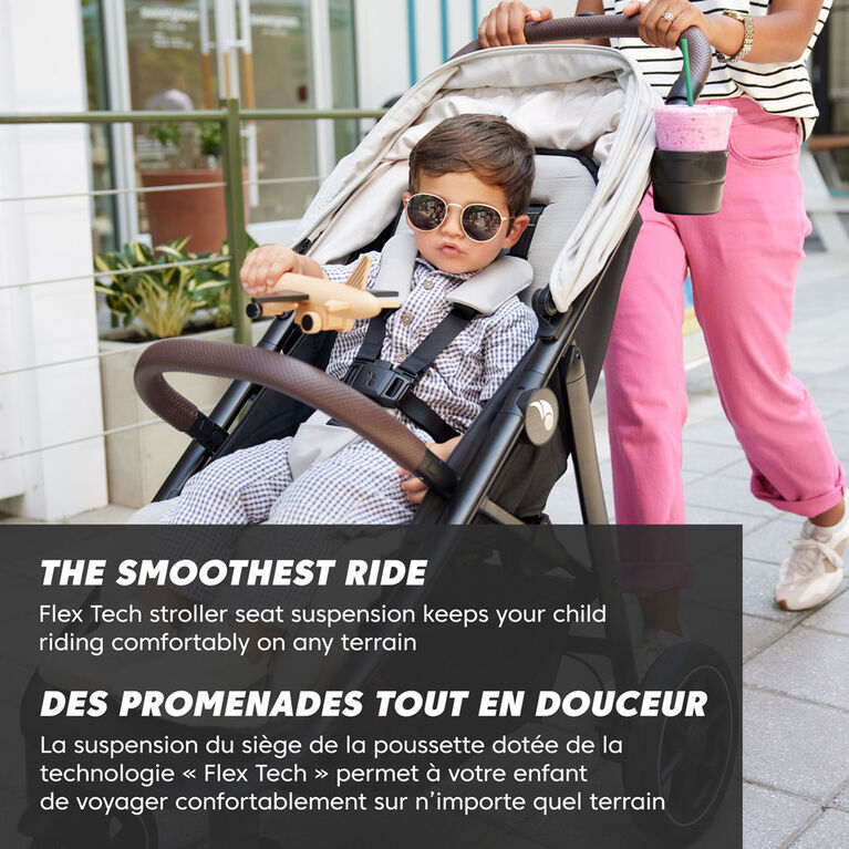 Poussette légère Baby Jogger City Mini Air, ivoire glacé