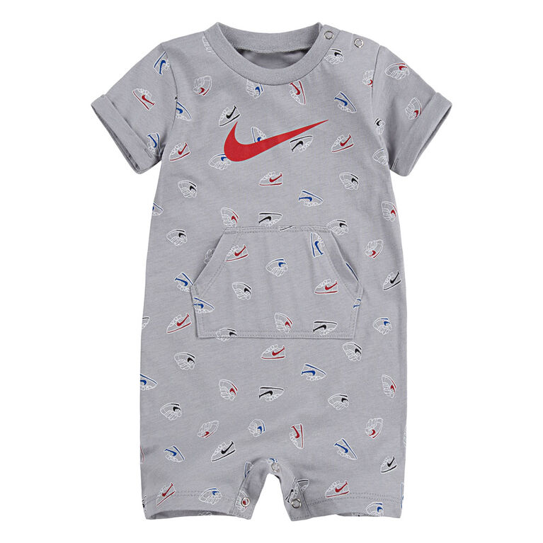 Nike Romper - Grey, 18 Months | Babies R Us Canada