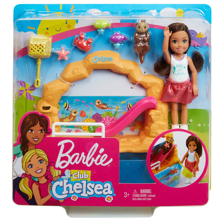 Barbie La Maison de Chelsea, 50 cm, animaux et + de 15 accessoires