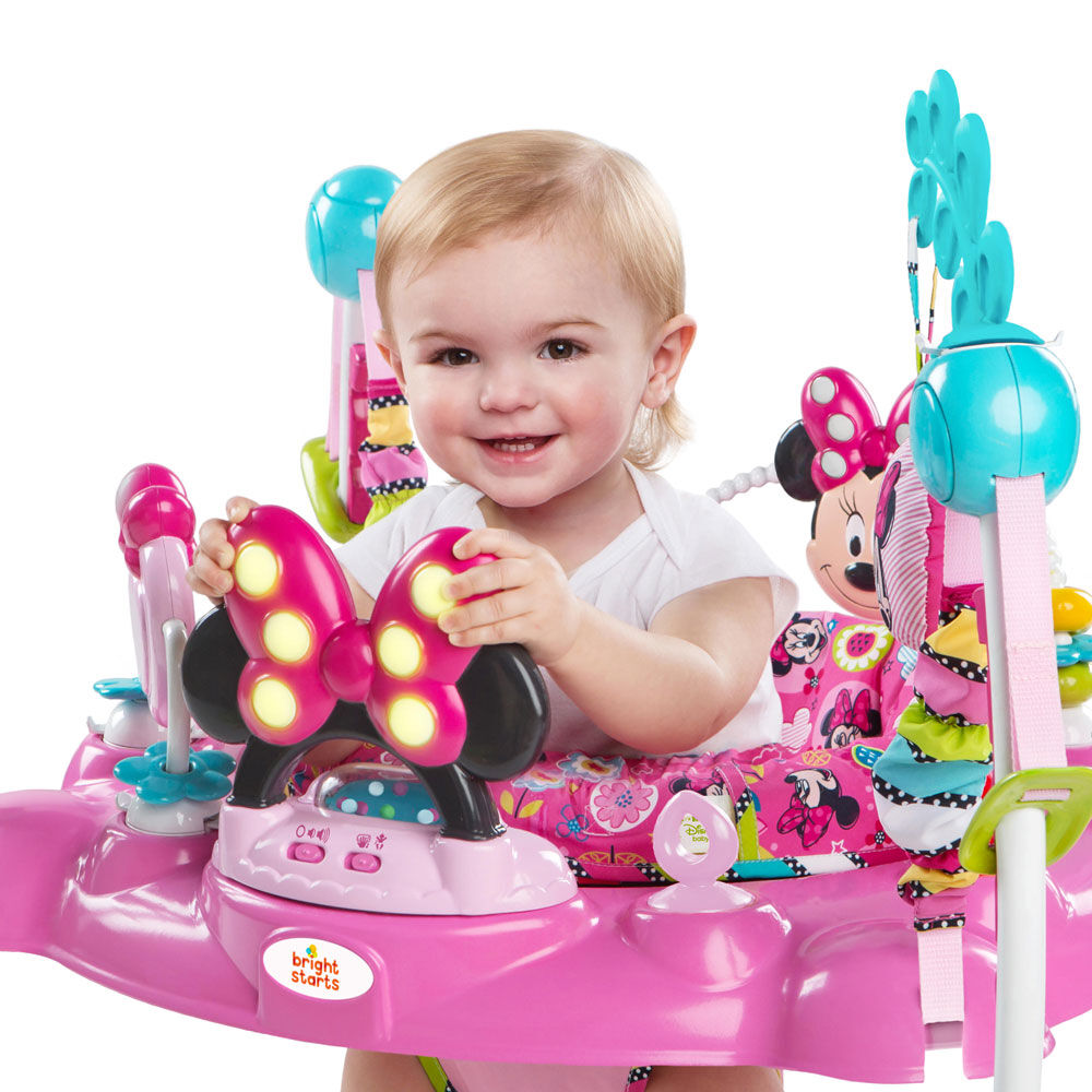 minnie mouse baby activity jumper