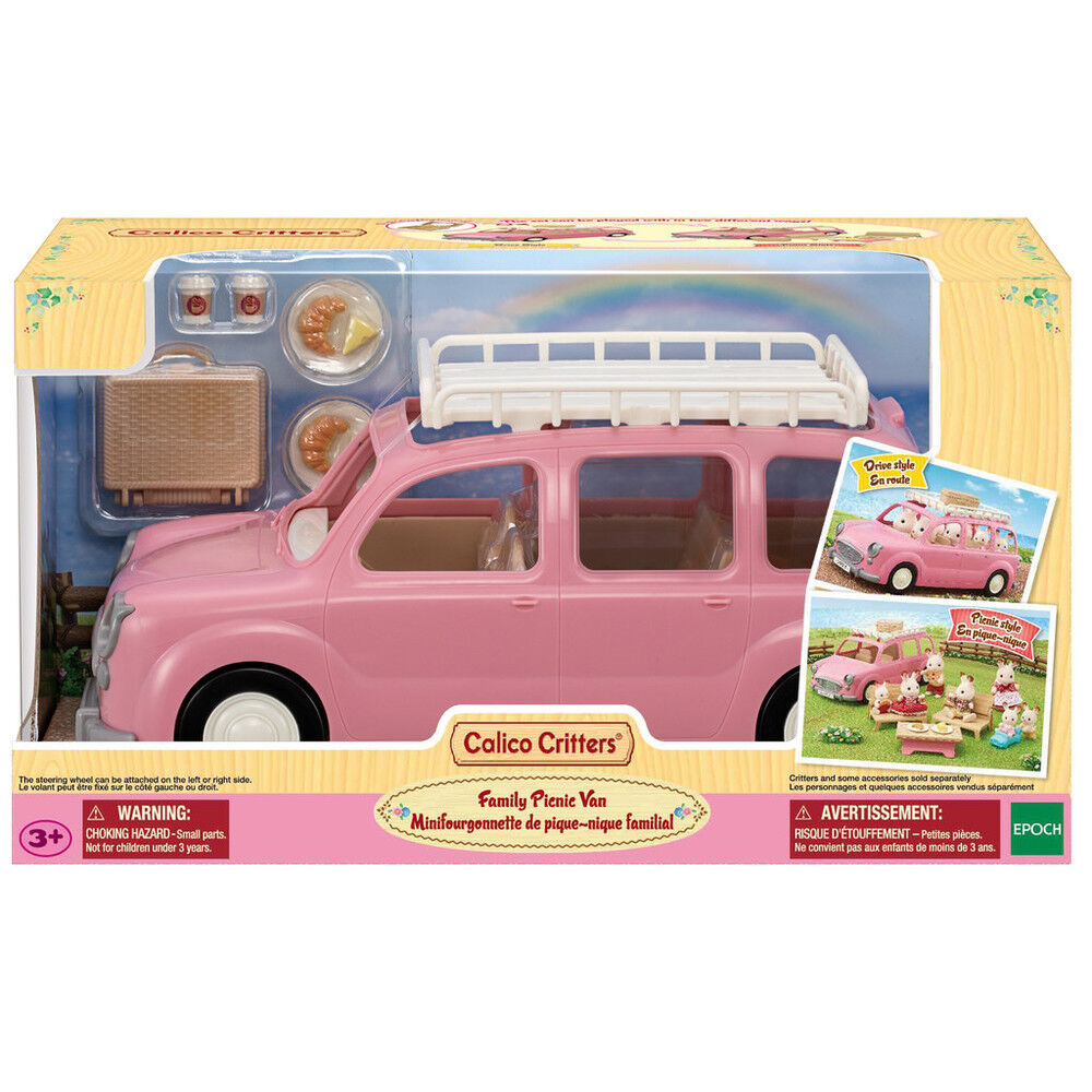 calico critters family picnic van playset