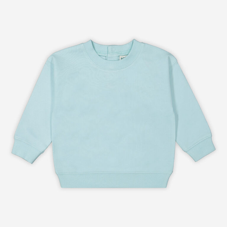 Rococo  Long Sleeve Sweatshirt Aqua 4-5