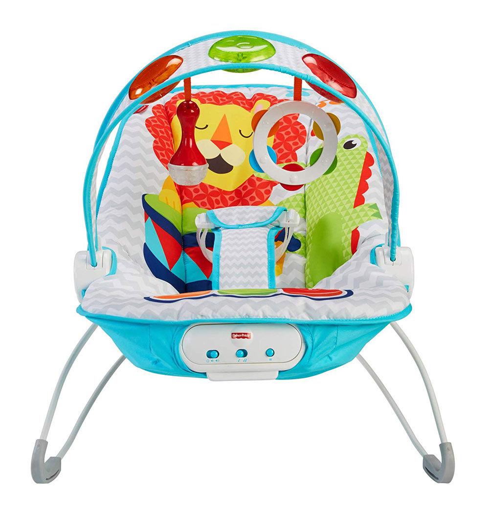 fisher price kick and play bouncer