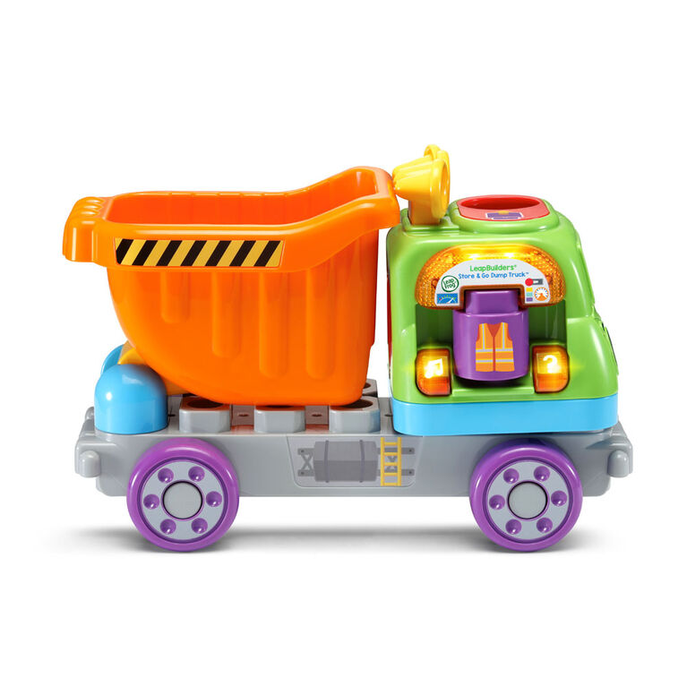 LeapFrog LeapBuilders Mon camion benne des découvertes - Édition anglaise