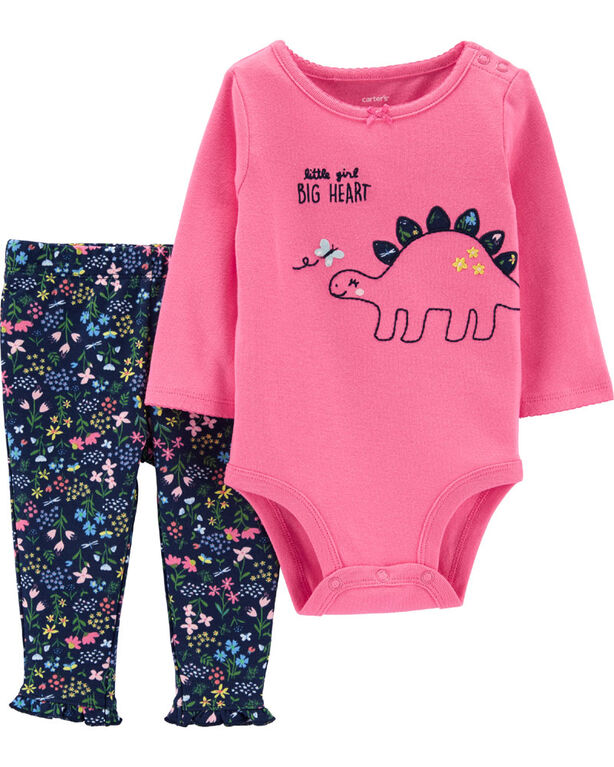 Carter's Baby Girls' Slogan Bodysuit (Baby) - Pink - 12 Months
