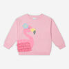 Rococo Long Sleeve Sweatshirt Flamingo Pink 2-3