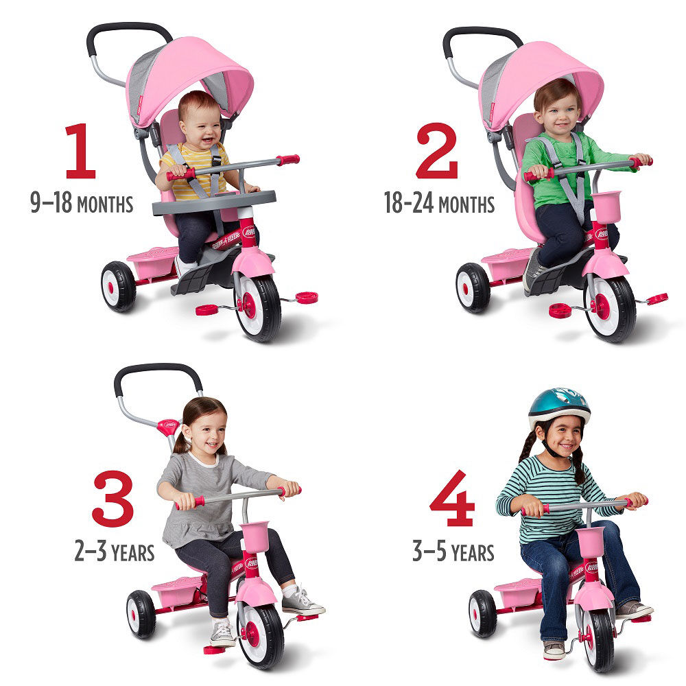 radio flyer 4 in 1 stroller