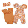 Baby Mode  Peach Jumpsuit Set 12M