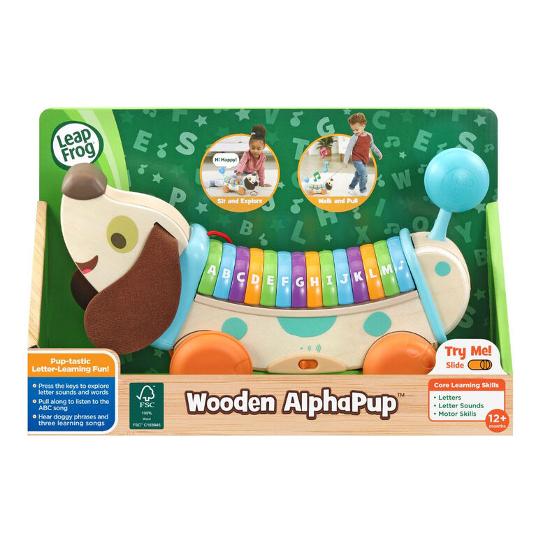 LeapFrog Wooden AlphaPup - English Edition