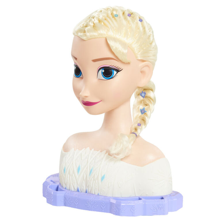 Disneys Frozen 2 Deluxe Elsa The Snow Queen Styling Head 17 Pieces Toys R Us Canada 