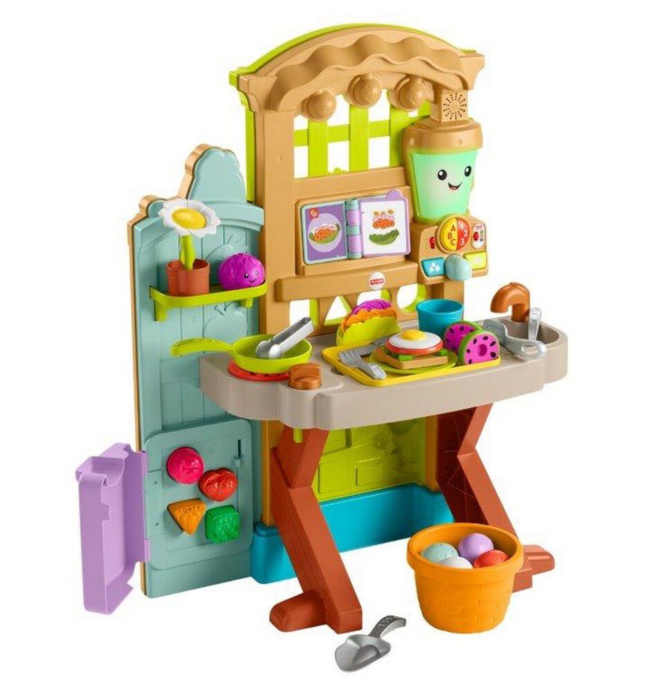 Fisher-Price Laugh and Learn Grow-the-Fun Garden to Kitchen