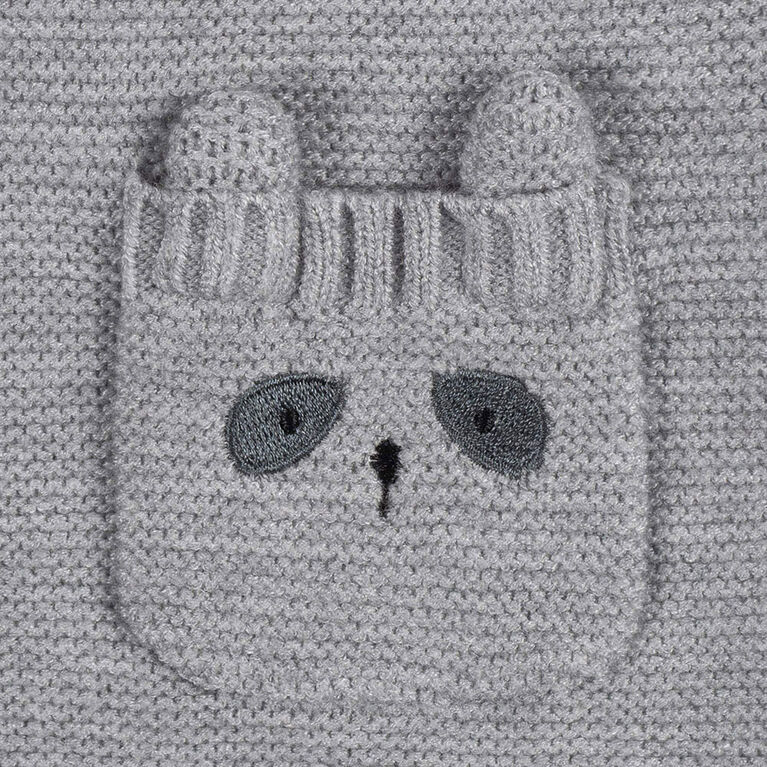 Gerber Childrenswear - 1 Pack Sweater Knit Romper - Raton laveur 18 mois