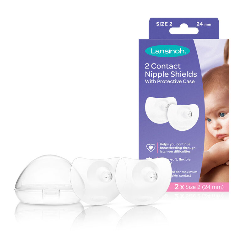 Lansinoh Contact Nipple Shields 24mm, Babies & Kids, Nursing & Feeding,  Breastfeeding & Bottle Feeding on Carousell