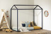 Sweedi Twin House Bed Frame Navy Blue